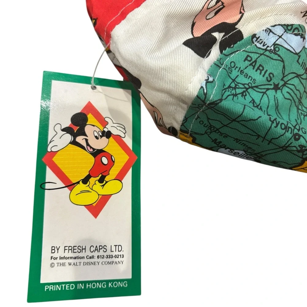 Vintage 90’s Mickey World Tour Cap kids